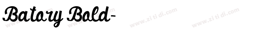 Batory Bold字体转换 Batory Bold字体转换